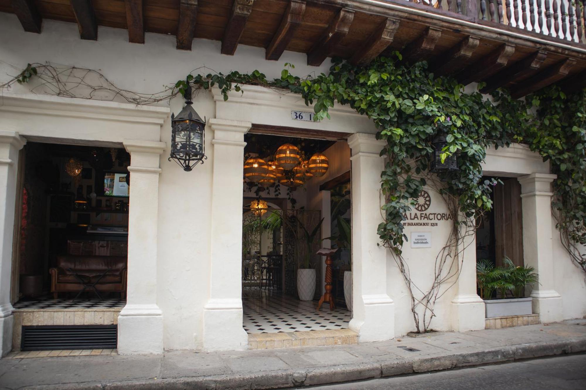 Hotel Casa La Factoria By Faranda Boutique, A Member Of Radisson Individuals Cartagena Eksteriør bilde